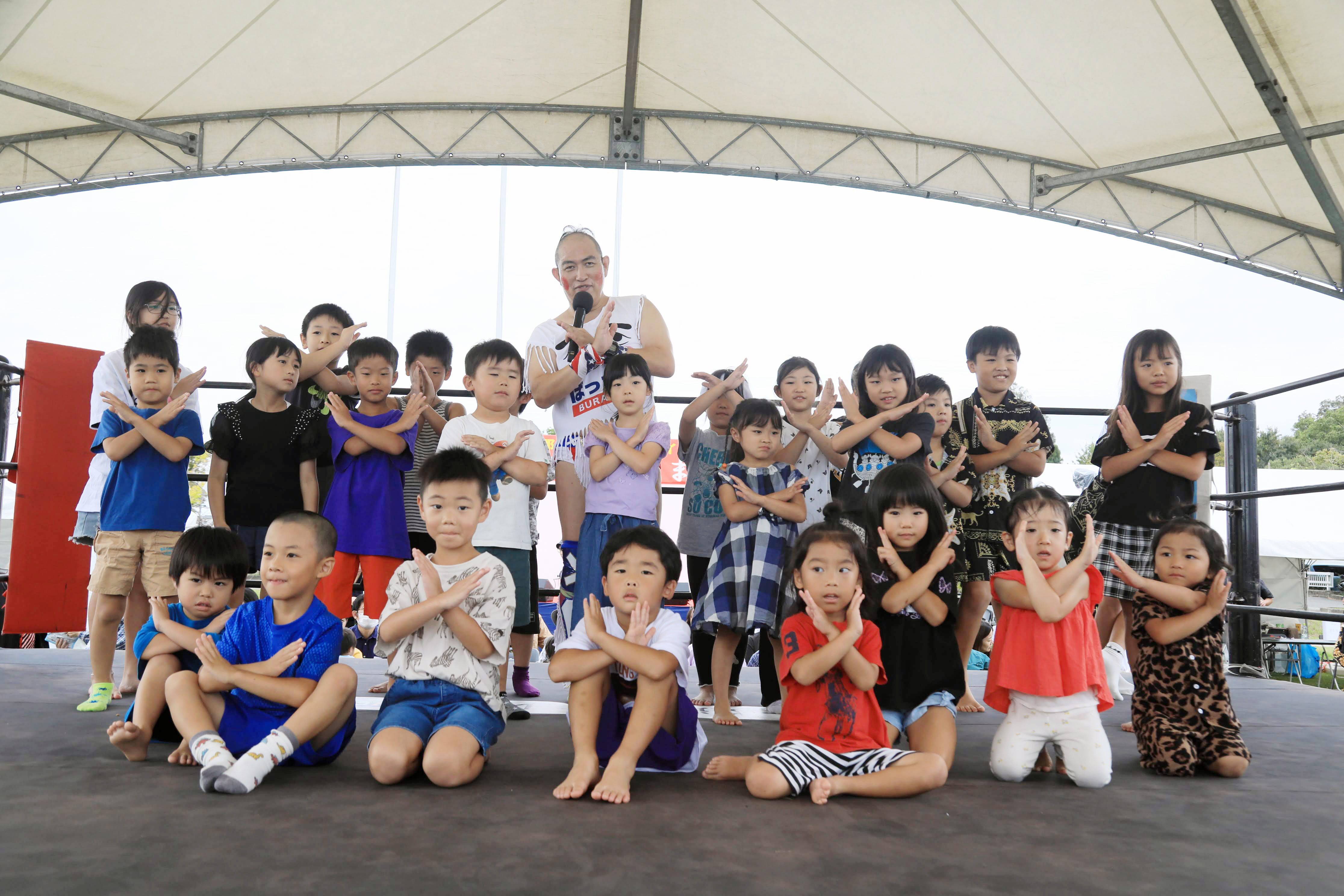 小郡市民まつり（ちびっこプロレス）