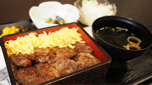 かも蒲焼重(デザート付き)